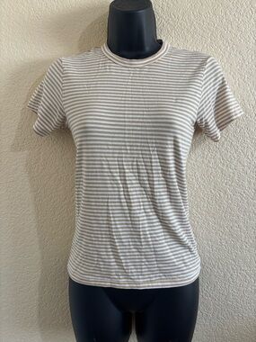 Rag & Bone the slub Striped Short-Sleeve Crewneck tee NWT